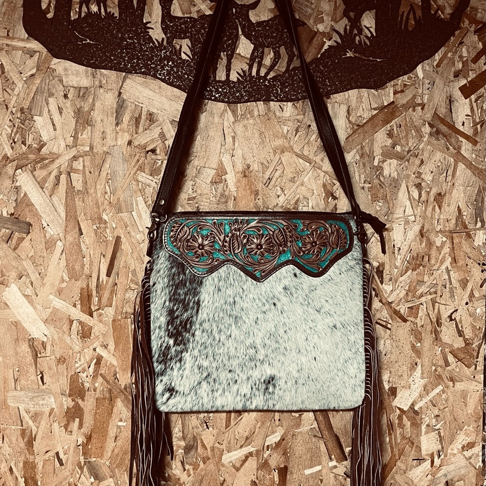 Stylish Black and White Women's Bag